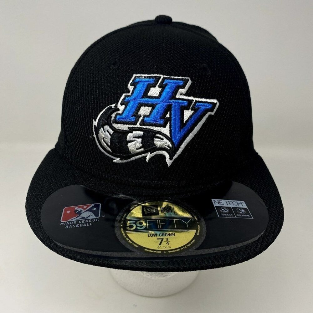 Hudson Valley Renegades Fitted Hat 7 3/4 Low Crown MILB MLB Baseball NY Yankees